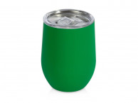 Вакуумная термокружка «Sense Gum», непротекаемая крышка, soft-touch, зеленый
