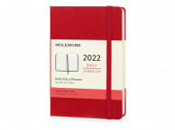Ежедневник датированный А6 (Pocket) Classic на 2022 г., красный, размер A6