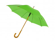 Зонт-трость «Радуга», зеленое яблоко
