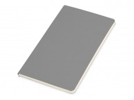 Блокнот А5 «Softy» soft-touch, серый, размер A5