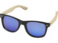 Солнцезащитные очки [Taiyэk в оправе из переработанного PET-пластика и бамбука, дерево