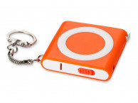 Брелок-рулетка с фонариком «Книга», 1м, оранжевый, размер 1м