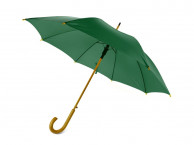 Зонт-трость «Радуга», зеленый