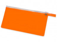 Пенал «Веста», оранжевый прозрачный