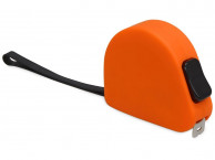 Рулетка «Meter» софт-тач, 3м, оранжевый