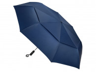 Зонт складной «Canopy» с большим двойным куполом (d126 см), синий