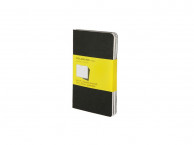 Набор записных книжек Cahier, Pocket (в клетку), А6, черный, размер А6