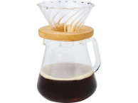 Стеклянная кофеварка «Geis», 500 мл, натуральный