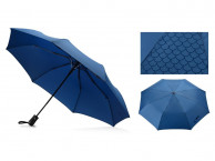 Зонт складной «Marvy» с проявляющимся рисунком, синий