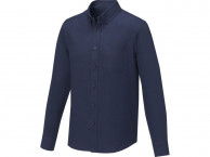 Рубашка «Pollux» мужская с длинным рукавом, темно-синий, размер 2XL