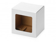 Коробка для кружки с окном, белый