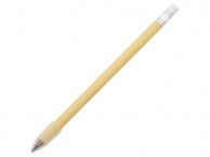 Вечный карандаш «Nature» из бамбука с ластиком, белый