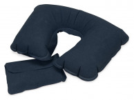 Подушка надувная «Сеньос», темно-синий