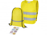 Комплект для безопасности «Benedikte», детский, неоновый желтый